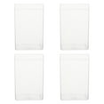 thumbnail image 1 of Kuyiluo display case 4pcs Acrylic Display Box Dust-proof Storage Show Box Transparent Storage Case, 1 of 10