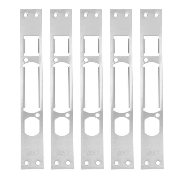 Kuyiluo door strike plate 5pcs Door Security Plate Door Reinforcement Plate Door Lock Body Buckle Plate