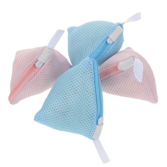 Kuyiluo mesh wash bag 4pcs Mini Mesh Laundry Bags Bra Laundry Bags Underwear Laundry Bags Washing Supply