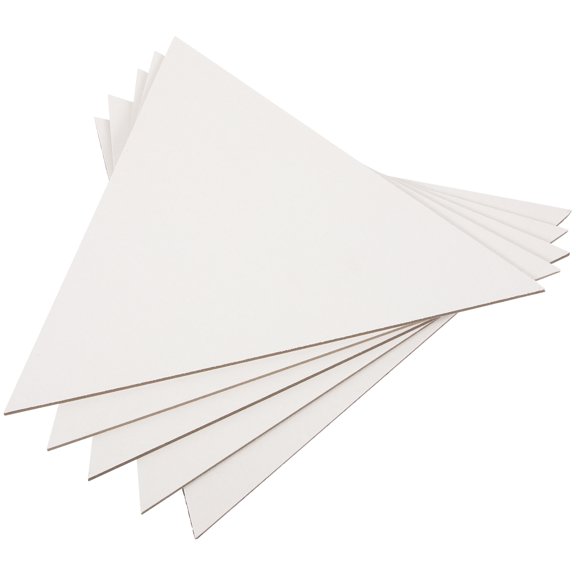 Kuyiluo stretched canvas 5pcs Canvas Boards Blank Painting Canvas Panels Oil Painting Boards Drawing Panel