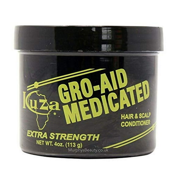 Kuza Gro-aid Medicated Extra Strength 4oz