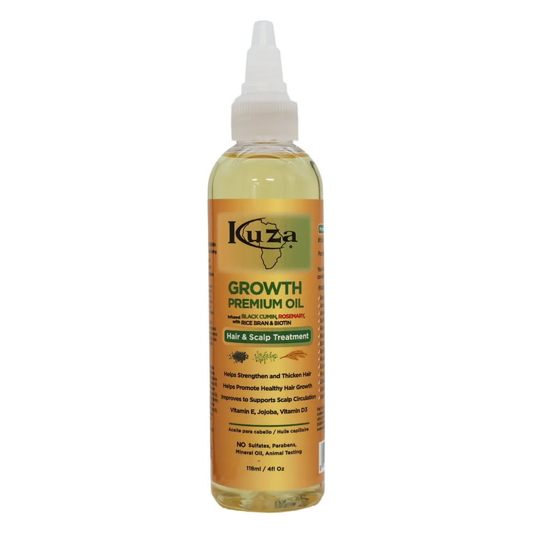 KUZA Growth Premium Oil Hair & Scalp Treatment (4oz) KUZA Growth Premium Oil Hair & Scalp Treatment (4oz)
