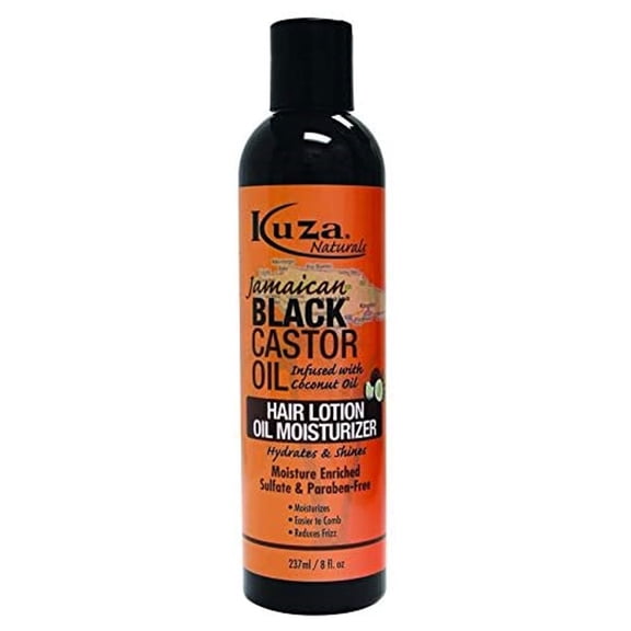 Kuza Hair Jamaican Black Castor Oil Moisturizing Lotion, 2.89 Oz., Pack of 1