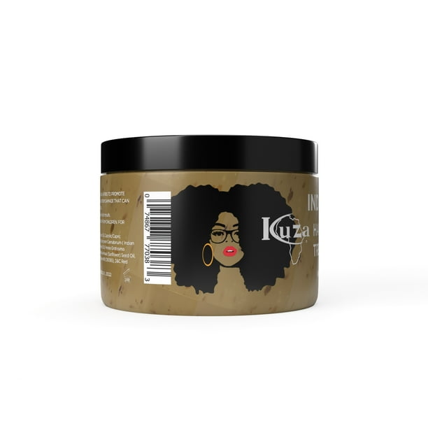Kuza Indian Hemp Hair & Scalp Treatment with Chebe, 7.7 oz , All Hair