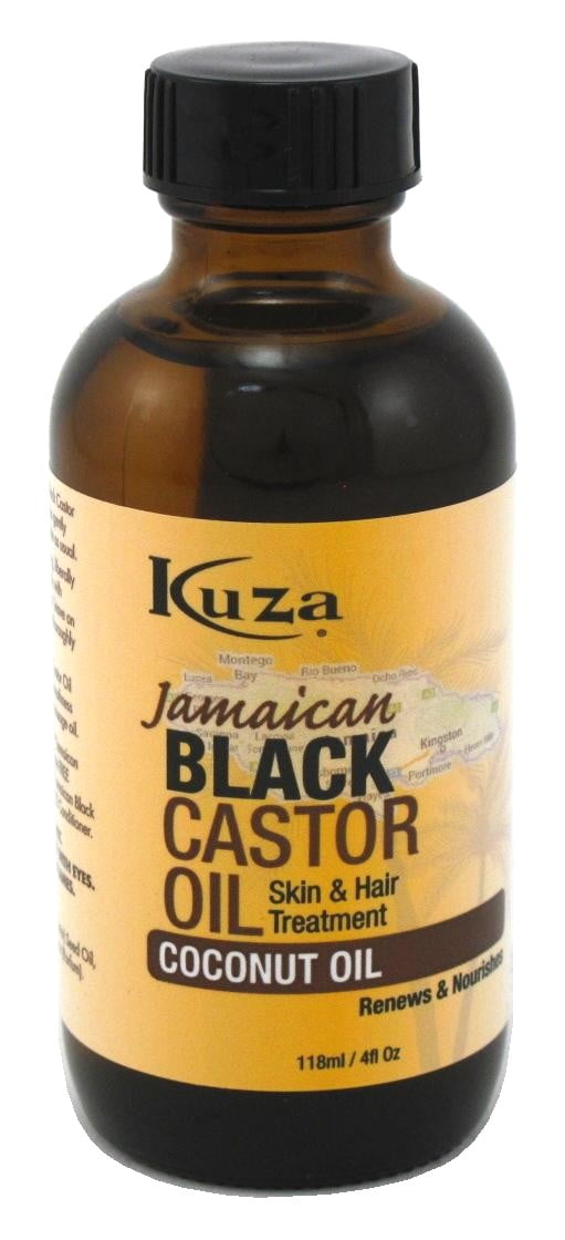 Kuza Jamaican Black Castor Oil Coconut Oil Treatment 4oz (Pack of 3)
