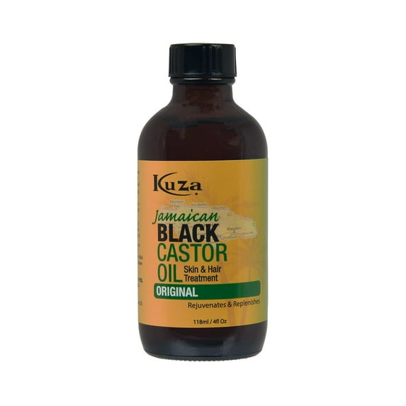 Kuza Jamaican Black Castor Oil, Original, 4 Oz., Pack of 2