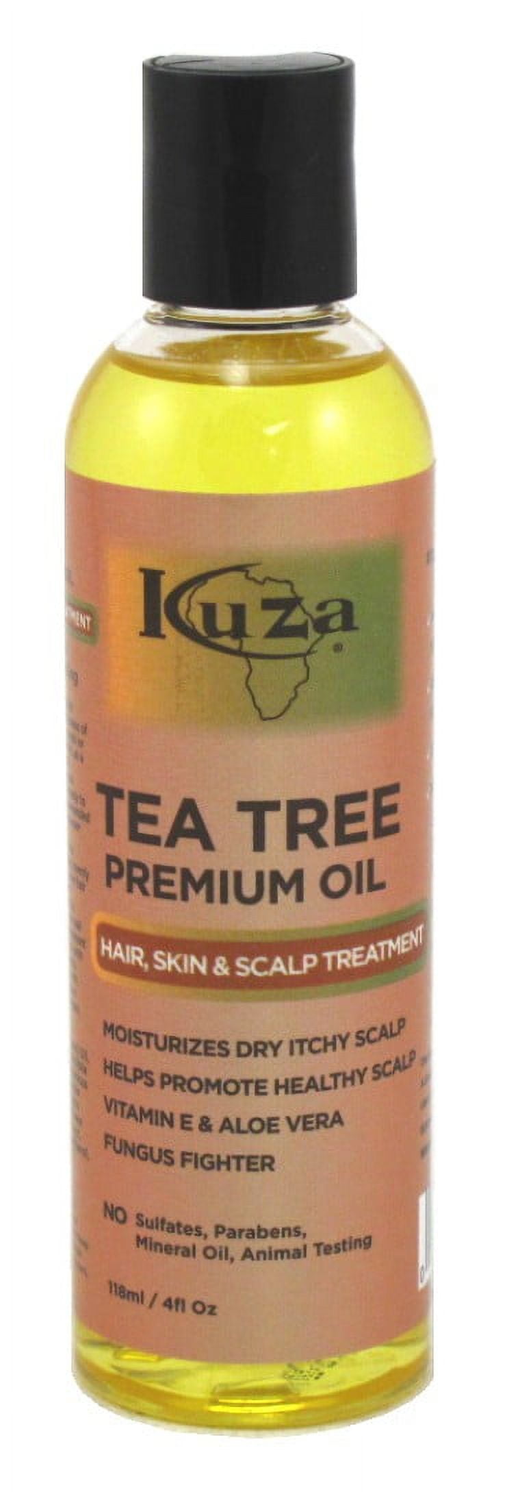 Kuza Tea Tree Premium Oil 4oz (Pack of 3)
