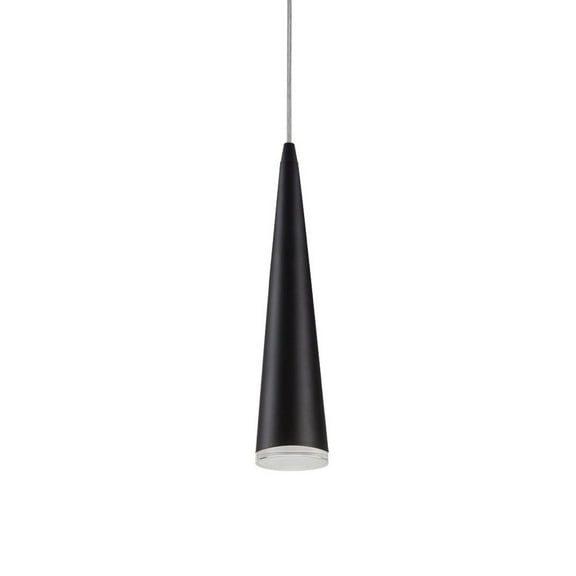 Kuzco Lighting 401214-Led Mina 3" Wide Led Mini Pendant - Black