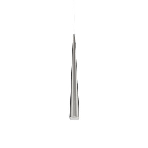 Kuzco Lighting 401215-Led Mina 3" Wide Led Mini Pendant - Nickel