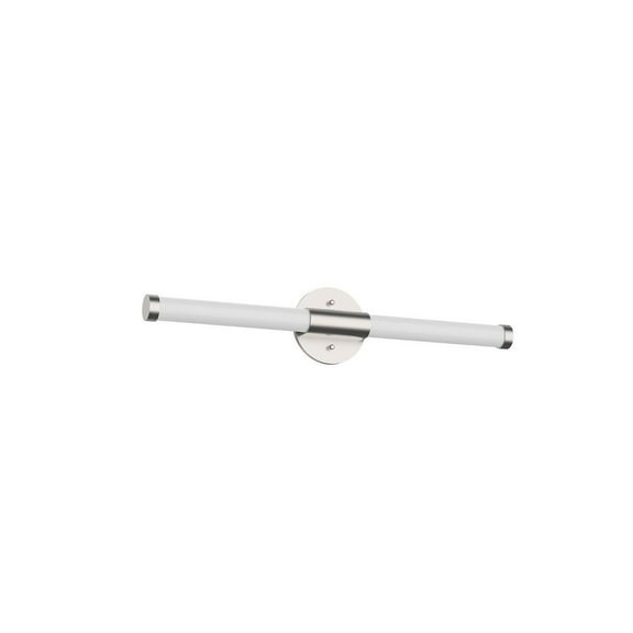 Kuzco Lighting Akari 24" Vanity, 7W, 120VAC With LED Driver, 3000K, 90CRI Brushed Nickel