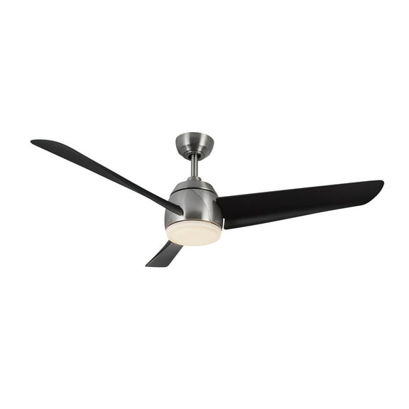Kuzco Lighting Cf91954 Thalia 54" 3 Blade Indoor Smart Ceiling Fan - Black