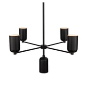 Kuzco Lighting Ch57731 Nola 5 Light 31 Wide Chandelier - Black
