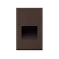 thumbnail image 1 of Kuzco Lighting Er3005 Sonic 3" Wide Led Step Light - Brown, 1 of 2