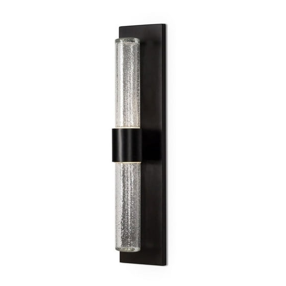 Kuzco Lighting Ew48218 Copenhagen 2 Light 20" Tall Led Outdoor Wall Sconce - Black