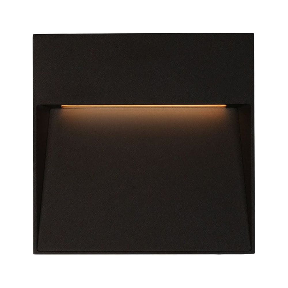 Casa Black Aluminum 6.75" LED Outdoor Wall Sconce