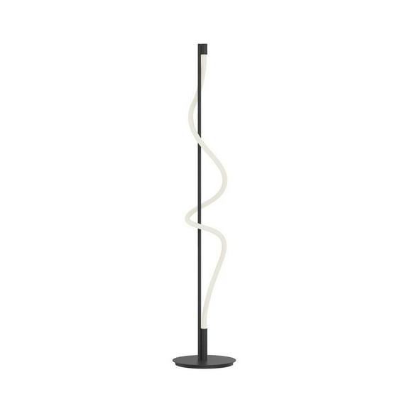 Kuzco Lighting Fl95360 Cursive 60" Tall Led Buffet Floor Lamp - Black