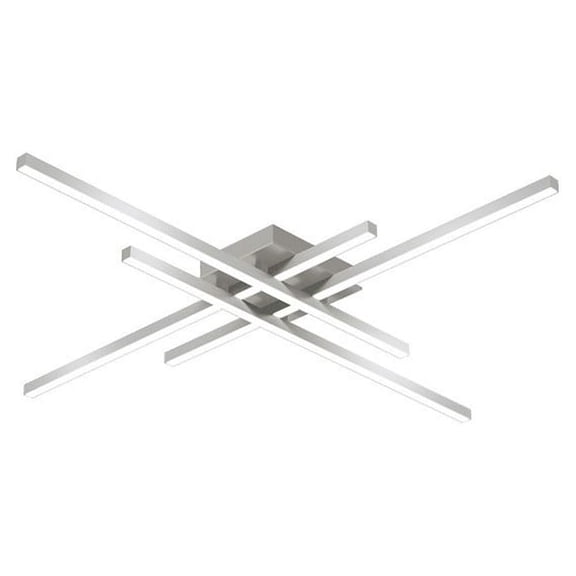 Kuzco Lighting Fm18232 Vega Minor 32" Wide Led Flush Mount Ceiling Fixture - Nickel