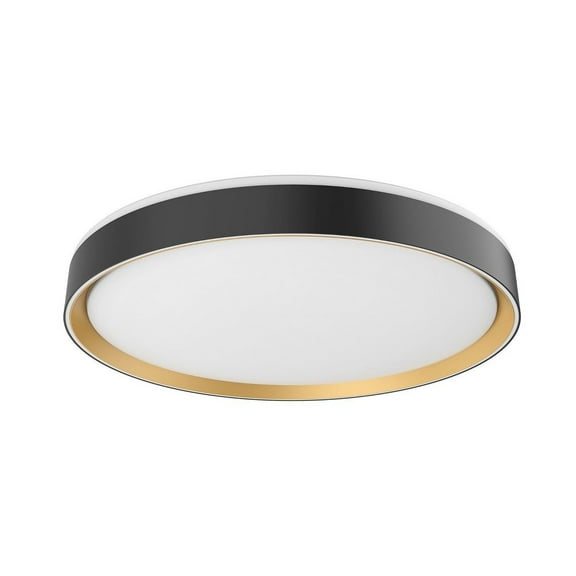 Kuzco Lighting Fm43920 Essex 20" Wide Led Flush Mount Drum Ceiling Fixture - Gold