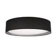 thumbnail image 1 of Kuzco Lighting Fm7916 Dalton 16" Wide Led Flush Mount Drum Ceiling Fixture - Black, 1 of 3