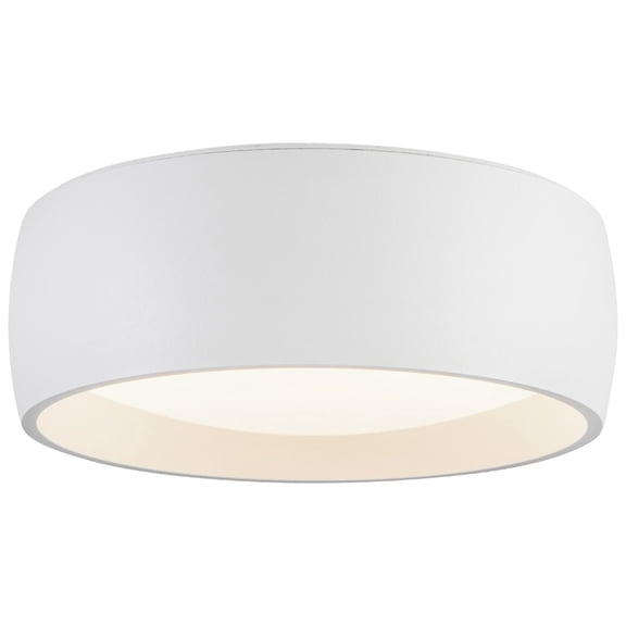 Kuzco Lighting Fm82106 Savile 6" Wide Flush Mount Drum Ceiling Fixture - White
