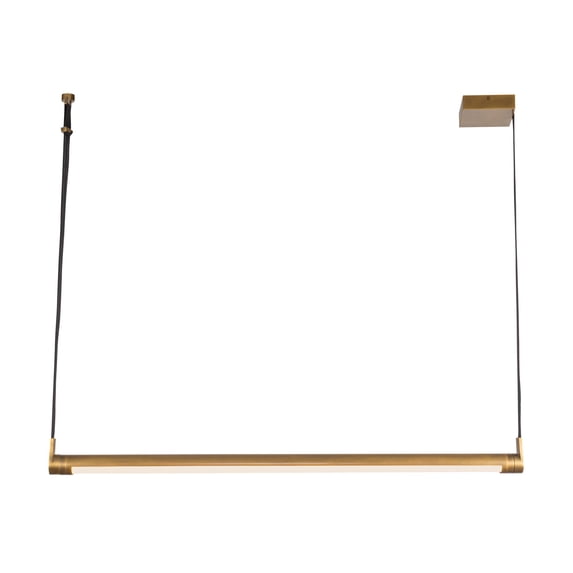 Kuzco Lighting Lp46841 Laurence 2" Wide Linear Pendant - Brass