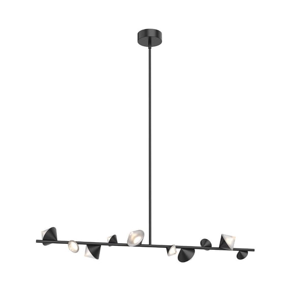 Kuzco Lighting Lp50851 Geode 52" Wide Led Linear Pendant - Black