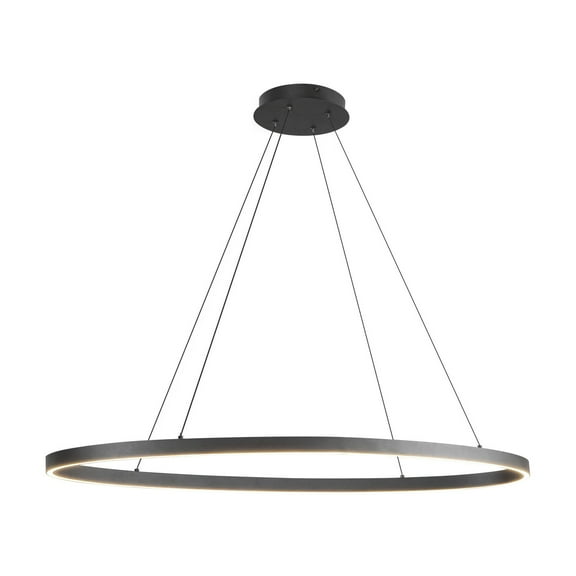 Kuzco Lighting Lp79140 Ovale 16" Wide Pendant - Black