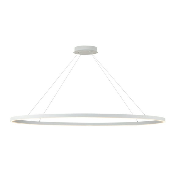 Kuzco Lighting Lp79153 Ovale 28" Wide Pendant - White