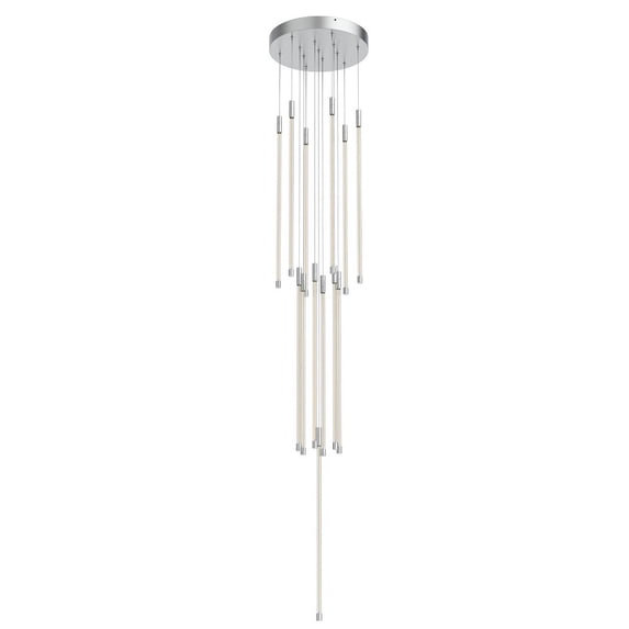 Kuzco Lighting - Motif - 26.75 Inch 130W 1 LED Pendant Chrome Finish with