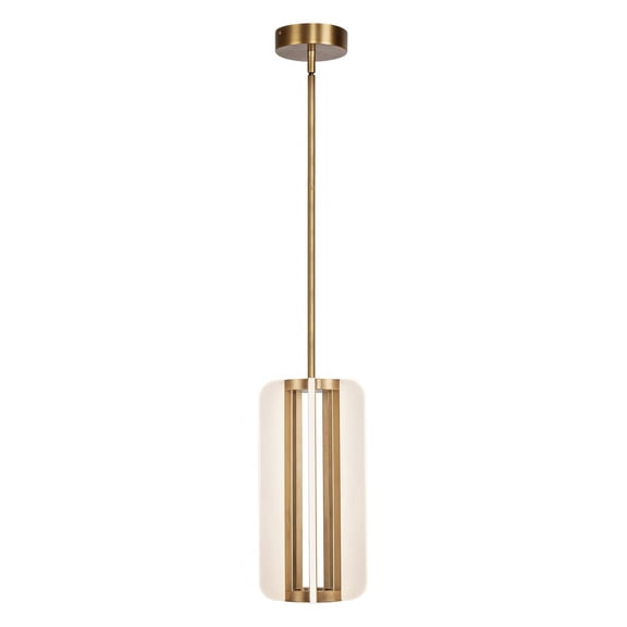 Kuzco Lighting Pd336507 Anders 8" Wide Led Multi Light Pendant - Brass