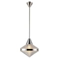 thumbnail image 1 of Alora Lighting PD348114PNPG Willard 14" Wide Pendant - Polished Nickel / Clear Prismatic, 1 of 5