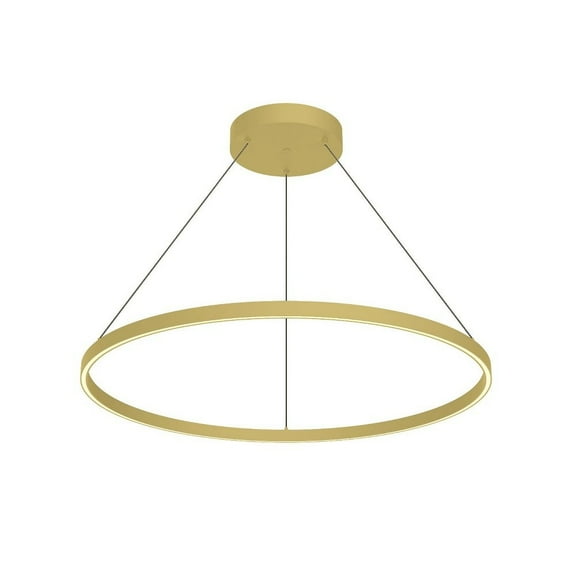Kuzco Lighting Pd87136 Cerchio 36" Wide Led Suspension Pendant - Gold