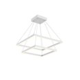 thumbnail image 1 of Kuzco Lighting Piazza 2 Layer 24" Chandelier Textured Down Only 930 TRIAC 120 90W White, 1 of 3