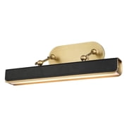 Alora Lighting PL307919VBTL Valise 20" Wide Led Picture Light - Vintage Brass / Tuxedo