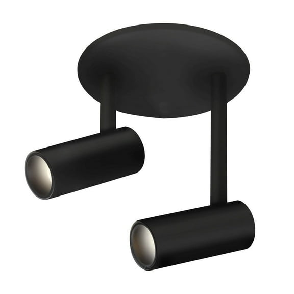 Kuzco Lighting Sf15102 Downey 2 Light 2-3/4" Tall Led Accent Light Ceiling Fixture - Black