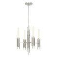 thumbnail image 1 of Kuzco Lighting Torres 19" Chandelier 5X60W E26 Polished Nickel, 1 of 3