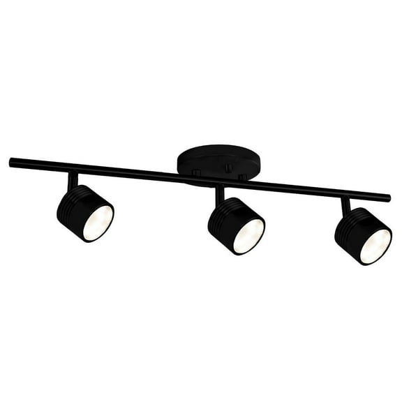 Kuzco Lighting Tr10022 Lyra 3 Light 5" Wide Led Fixed Rail Ceiling Fixture - Black