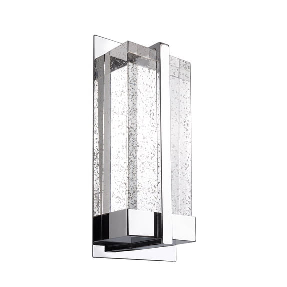 Kuzco Lighting Ws2812 Gable 12" Tall Led Wall Sconce - Chrome