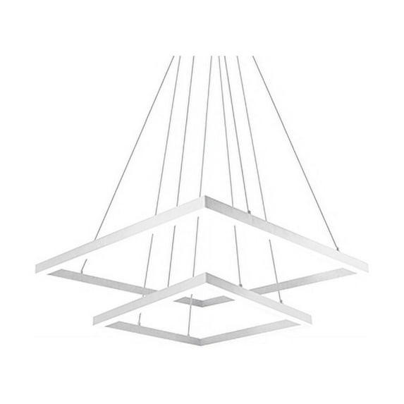 Kuzco MP62243-WH Piazza - Multi-Pendant with Powder Coated Extruded Aluminum
