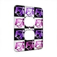 thumbnail image 1 of KuzmarK™ 1 Gang AC Outlet Wall Plate - Sorrel Leopard Appaloosa in Bosal Western Horse Pink Pattern Art by Denise Every, 1 of 1