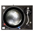 thumbnail image 1 of KuzmarK™ 12" DJ Turntable Slipmat - Mirror Ball, 1 of 1