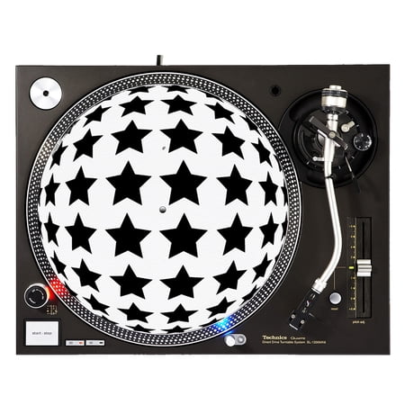 KuzmarK™ 12" DJ Turntable Slipmat - Stars Beyond Spheres