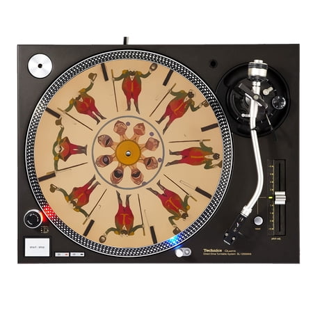 KuzmarK™ 12" DJ Turntable Slipmat - Circus Circus