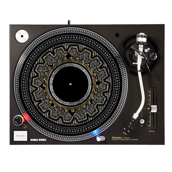 KuzmarK™ 12" DJ Turntable Slipmat -&nbsp;Not Silver Not Gold