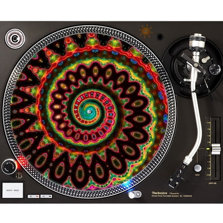 KuzmarK™ 12" DJ Turntable Slipmat - Southwest Safari