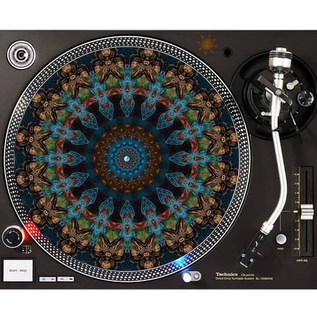 KuzmarK™ 12" DJ Turntable Slipmat - Tiny Daggers