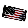 thumbnail image 1 of KuzmarK Automobile Car Tag License Plate -  American Flag, 1 of 1