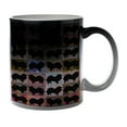 thumbnail image 1 of KuzmarK Black Heat Morph Color Changing Coffee Cup Mug 11 Ounce - Pomeranian Dog, 1 of 2