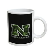 KuzmarK Coffee Cup Mug 11 Ounce - Nebraska Camouflage