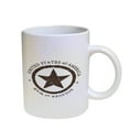 thumbnail image 1 of KuzmarK Coffee Cup Mug Pearl Iridescent White - Military Soldier Of War Wood Star, 1 of 2